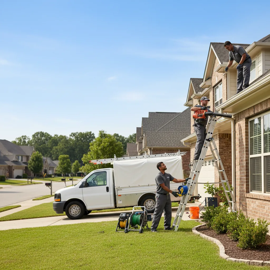 Home Gutter Service in Houghton, MI near me